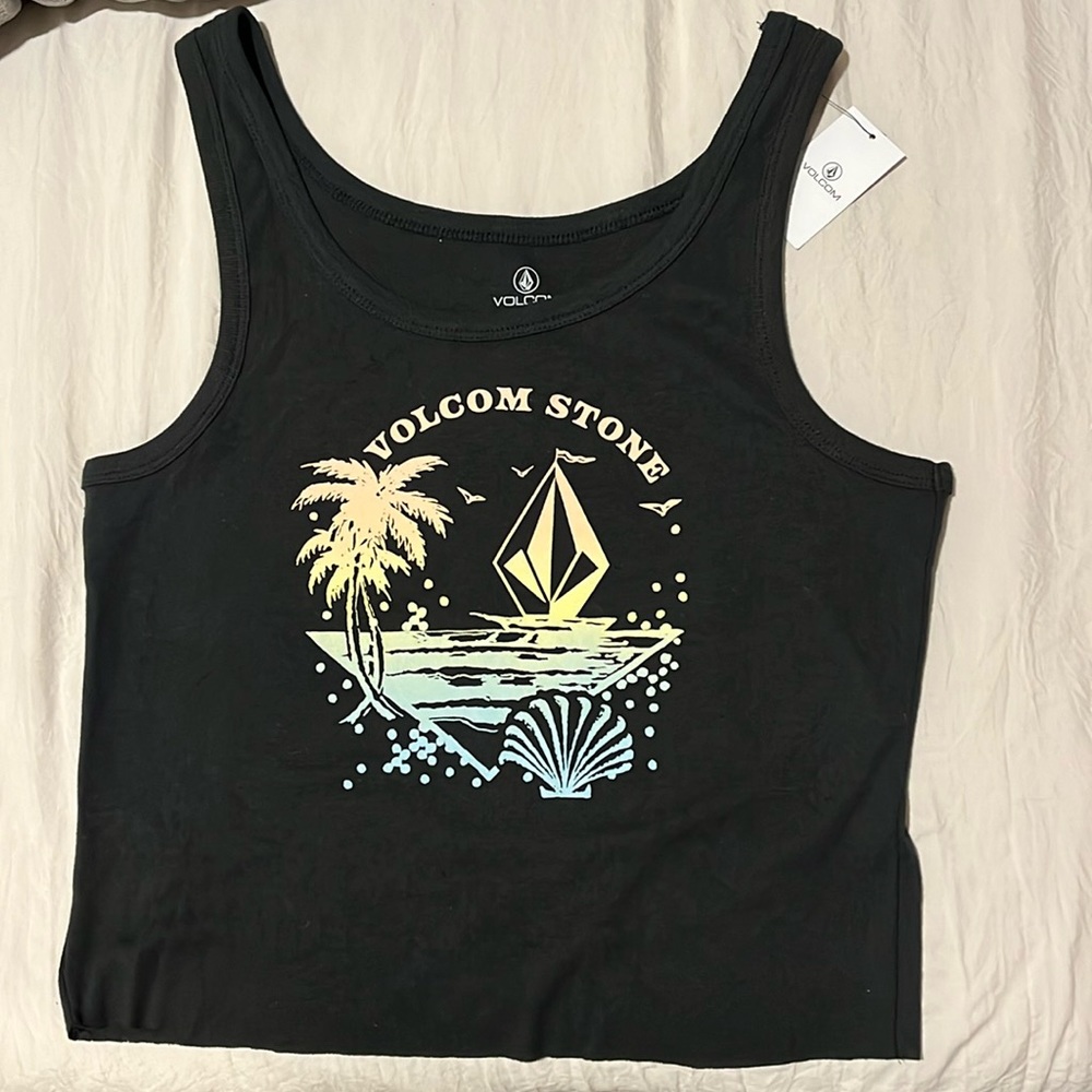 NWT Volcom Cropped Tank
